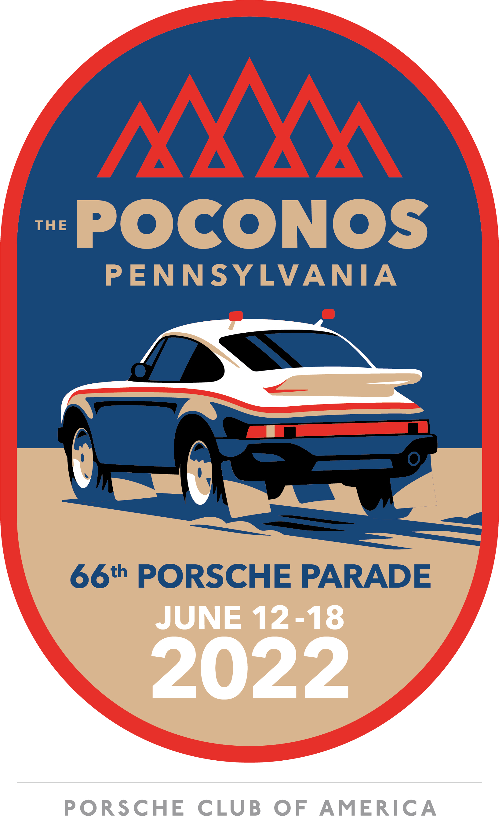 Porsche Club of America Event - Porsche Parade 2022 - The Poconos Pennsylvania