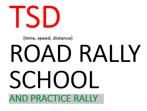 Road Rally Events 2025 Near Me