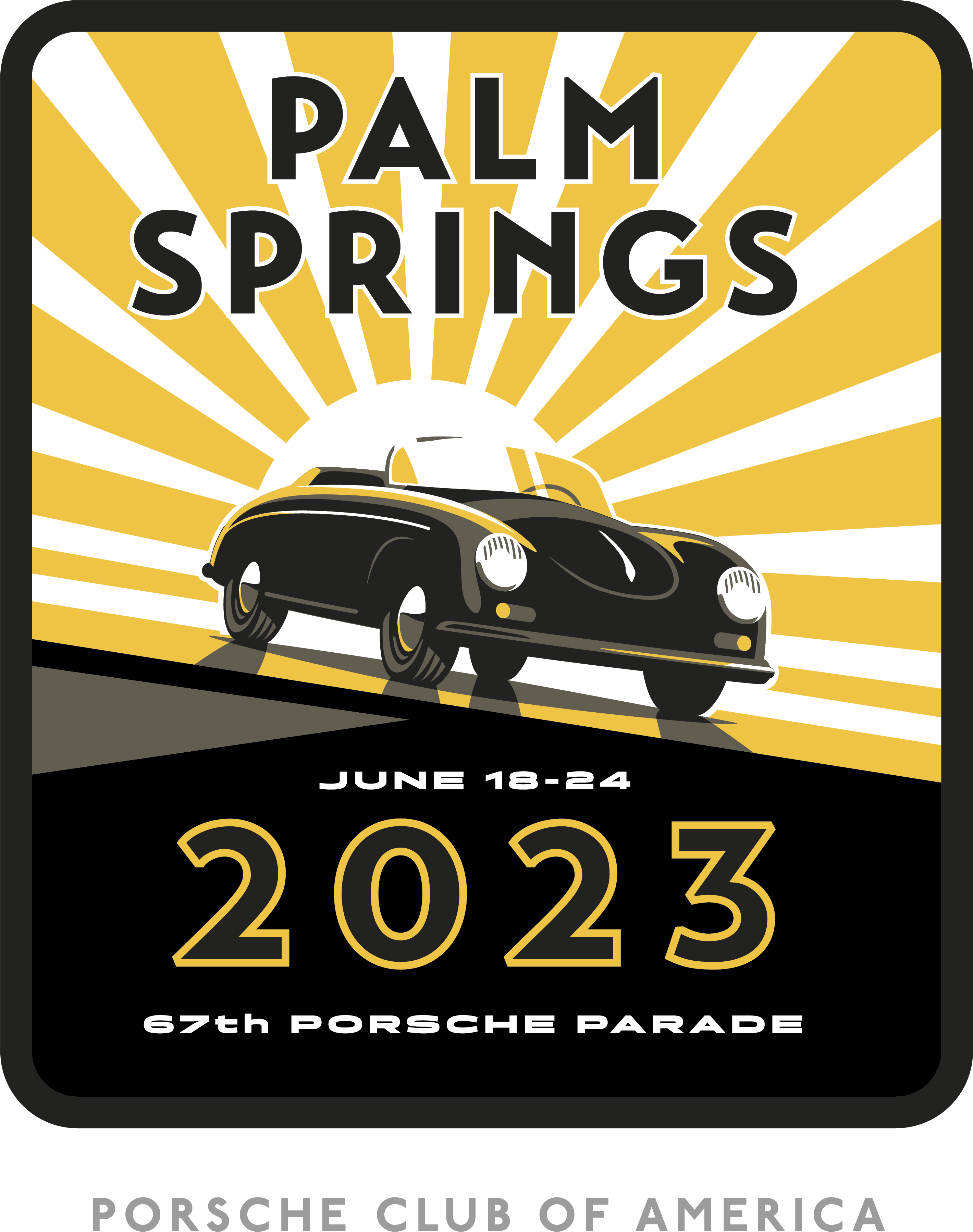 Porsche Club of America Event - Porsche Parade 2023 - Palm Springs