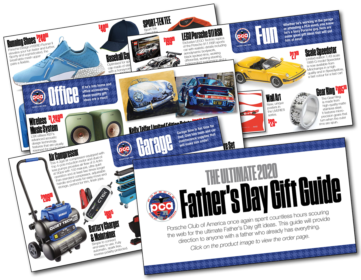 porsche gifts for dad
