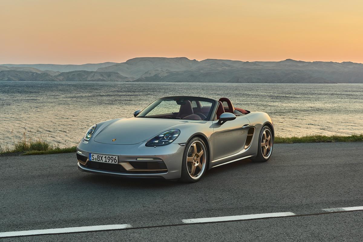 photo of 718 Boxster 25 Years celebrates a quarter century of Porsche's mid-engined roadster image