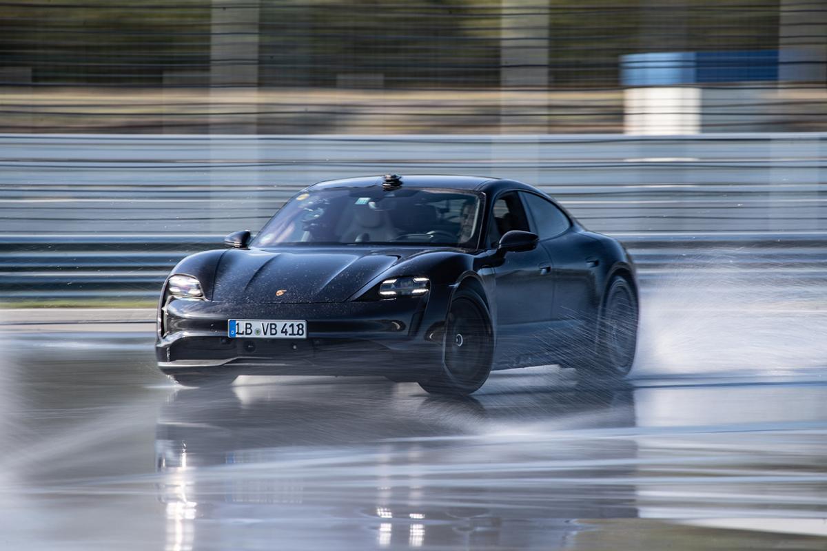 photo of Porsche takes EV drift record with rear-drive Taycan [w/video] image